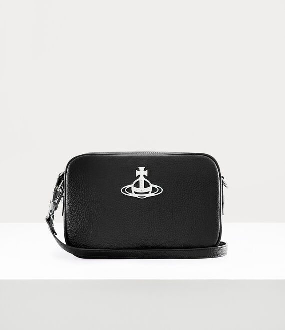 Vivienne Westwood Anna Camera Bag in BLACK